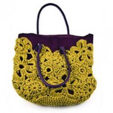 Crochet Lace Bag No.15 | Erika Knight Pattern
