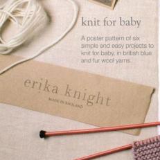 Knit for Baby | Erika Knight Poster Pattern