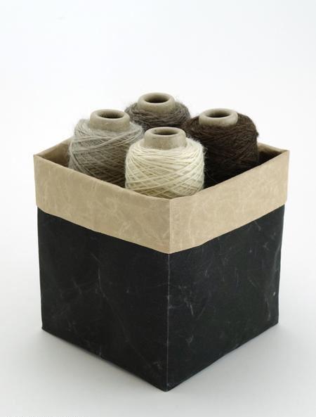 ITO Yarn Box Small schwarz/natur