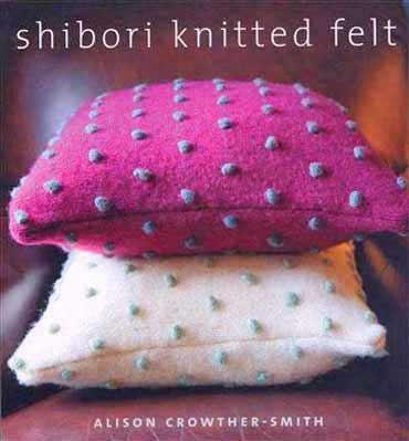 Shibori Knitted Felt